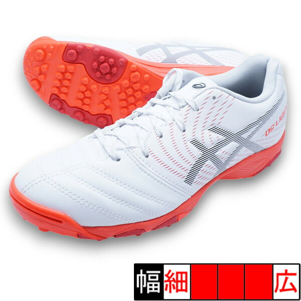 【予約販売】6月25日頃発売予定DSLIGHTJRGSTFアシックスasics1104A053-103ホワイトフラッシュレッドジュニアサッカートレーニングシューズ