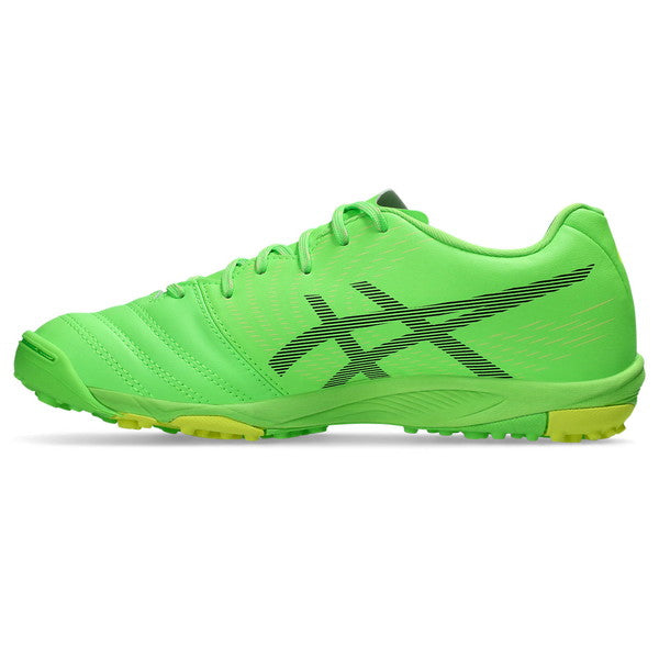 【ショップ限定エントリーでさらに+9倍】DSLIGHTJRGSTFアシックスasics1104A053-300GREENGECKO/BLACKジュニアサッカートレーニングシューズ