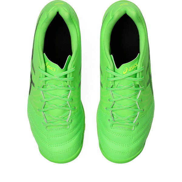 【ショップ限定エントリーでさらに+9倍】DSLIGHTJRGSTFアシックスasics1104A053-300GREENGECKO/BLACKジュニアサッカートレーニングシューズ