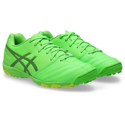【ショップ限定エントリーでさらに+9倍】DSLIGHTJRGSTFアシックスasics1104A053-300GREENGECKO/BLACKジュニアサッカートレーニングシューズ