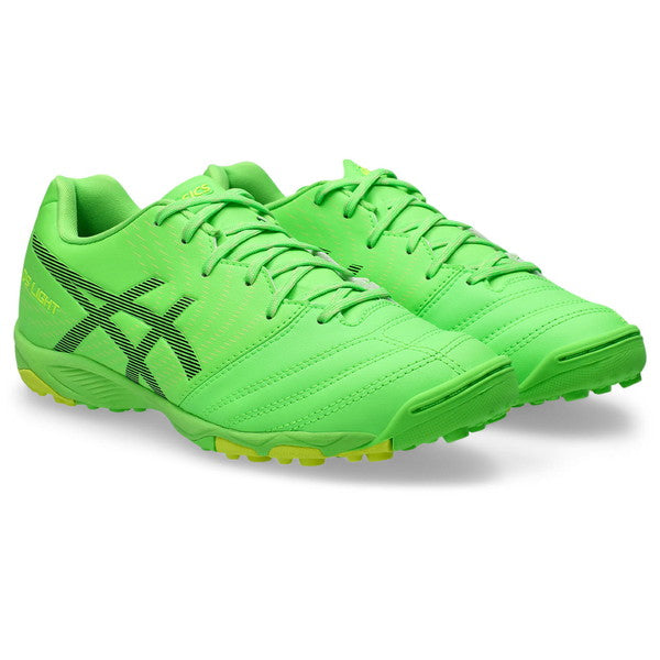 【ショップ限定エントリーでさらに+9倍】DSLIGHTJRGSTFアシックスasics1104A053-300GREENGECKO/BLACKジュニアサッカートレーニングシューズ