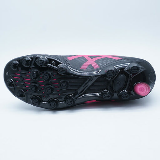 【ショップ限定エントリーでさらに+9倍】DSLIGHTJRGSアシックスasics1104A054-001ブラック×ピンクグロージュニアサッカースパイク