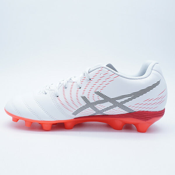 【予約販売】6月25日頃発売予定DSLIGHTJRGSアシックスasics1104A054-103ホワイトフラッシュレッドジュニアサッカースパイク