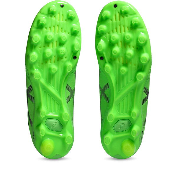 【ショップ限定エントリーでさらに+9倍】DSLIGHTJRGSアシックスasics1104A054-300GREENGECKO/BLACKジュニアサッカースパイク