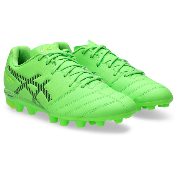 【ショップ限定エントリーでさらに+9倍】DSLIGHTJRGSアシックスasics1104A054-300GREENGECKO/BLACKジュニアサッカースパイク