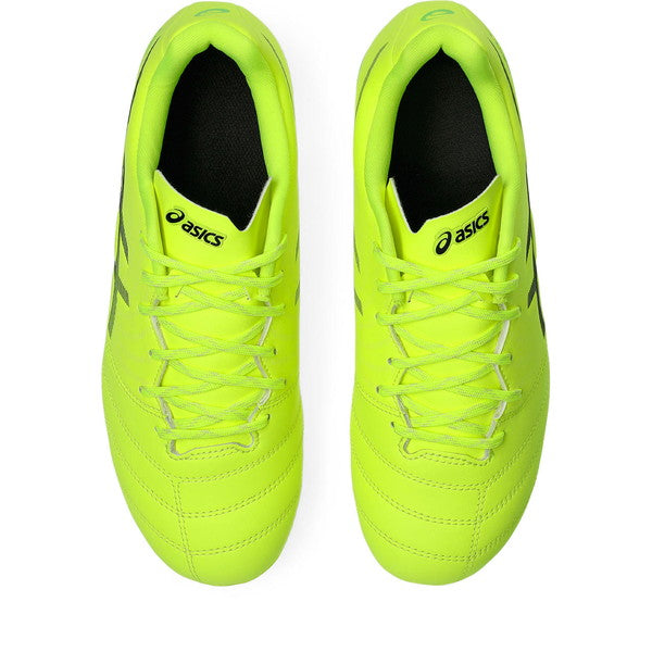 【ショップ限定エントリーでさらに+9倍】DSLIGHTJRGSアシックスasics1104A054-750SAFETYYELLOW/BLACKジュニアサッカースパイク