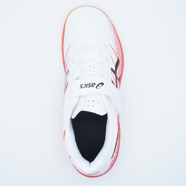 【予約販売】6月25日頃発売予定JUNIOLE7INアシックスasics1104A055-102ホワイトフラッシュレッドジュニアフットサルシューズインドア室内用