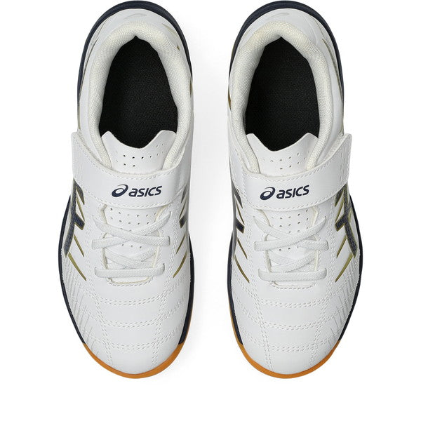 【予約販売】7月23日頃発売予定JUNIOLE7INアシックスasics1104A055-103ホワイトジュニアフットサルシューズインドア室内用ベルクロ