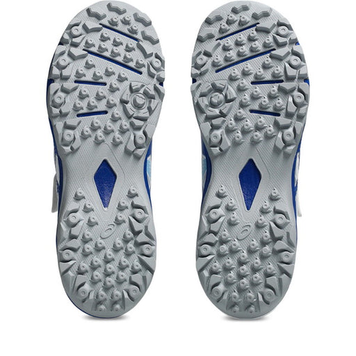 JUNIOLE7TFアシックスasics1104A056-100ホワイトブルージュニアサッカートレーニングシューズベルクロ