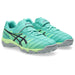 JUNIOLE7TFアシックスasics1104A056-300オーロラグリーンジュニアサッカートレーニングシューズベルクロ