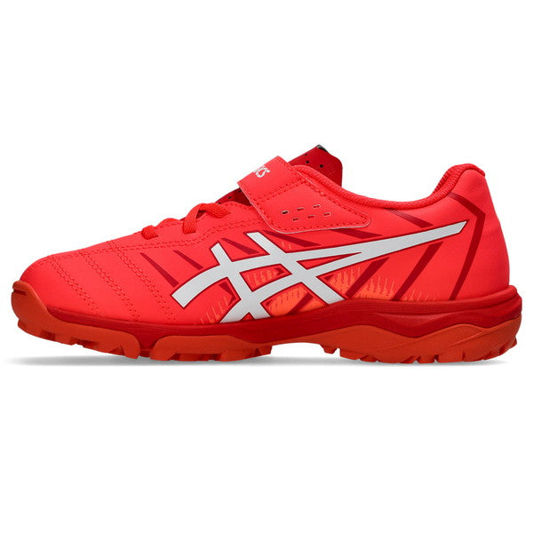 【ショップ限定エントリーでさらに+9倍】JUNIOLE7TFアシックスasics1104A056-600FLASHRED/WHITEジュニアサッカートレーニングシューズベルクロ