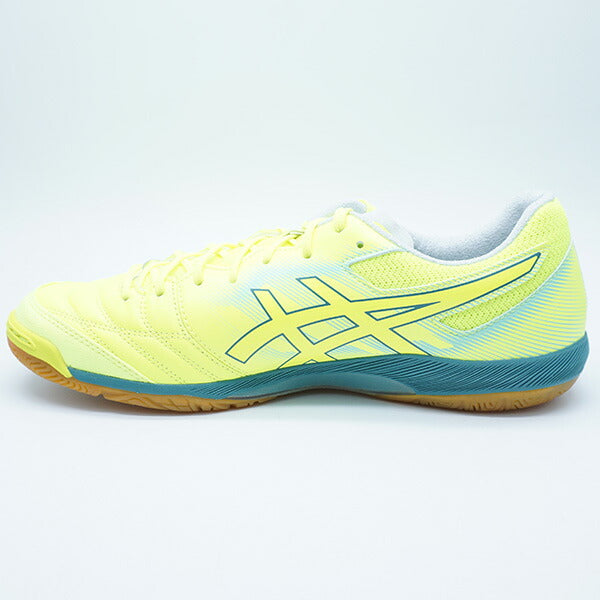 【ショップ限定エントリーでさらに+9倍】DESTAQUEKFFアシックスasics1111A217-750イエローフットサルシューズインドア室内用