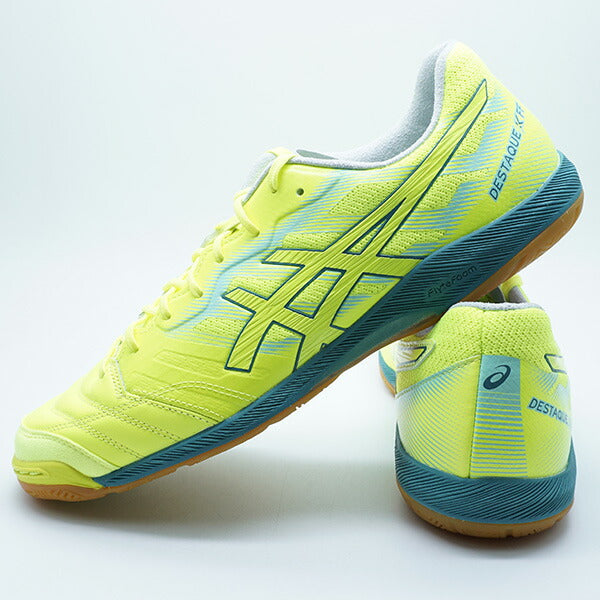 【ショップ限定エントリーでさらに+9倍】DESTAQUEKFFアシックスasics1111A217-750イエローフットサルシューズインドア室内用