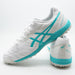 DESTAQUEKFFTFアシックスasics1111A218-101ホワイト×ブルーフットサルシューズ人工芝屋外用