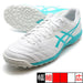 DESTAQUEKFFTFアシックスasics1111A218-101ホワイト×ブルーフットサルシューズ人工芝屋外用