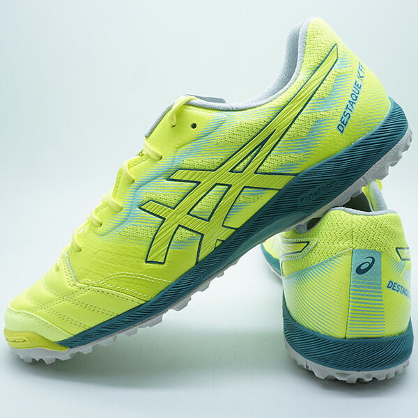 【ショップ限定エントリーでさらに+9倍】DESTAQUEKFFTFアシックスasics1111A218-750イエローフットサルシューズ屋外用