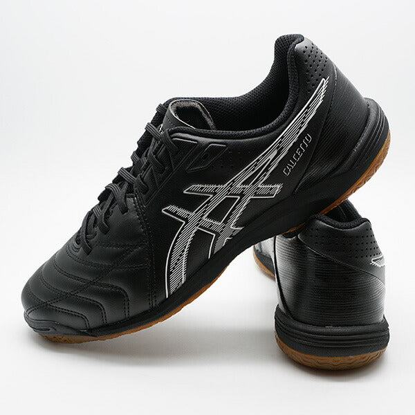 CALCETTOWD9アシックスasics1113A037-001ブラック×ホワイトフットサルシューズインドア室内用