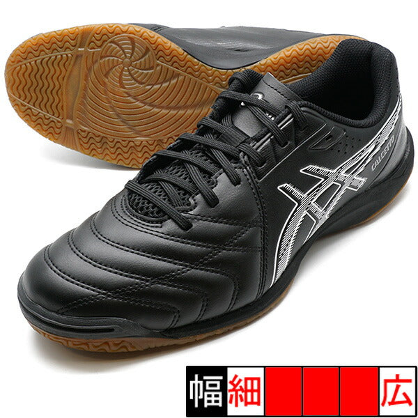 CALCETTOWD9アシックスasics1113A037-001ブラック×ホワイトフットサルシューズインドア室内用
