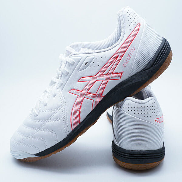 【ショップ限定エントリーでさらに+9倍】CALCETTOWD9アシックスasics1113A037-102ホワイトフットサルシューズインドア室内用