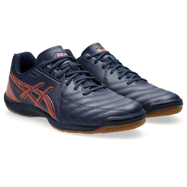 【ショップ限定エントリーでさらに+9倍】CALCETTOWD9アシックスasics1113A037-401MIDNIGHT/HABANEROフットサルシューズインドア室内用