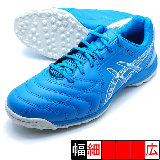 【ショップ限定エントリーでさらに+9倍】CALCETTOWD9TFアシックスasics1113A038-400ブルーフットサルシューズ屋外用
