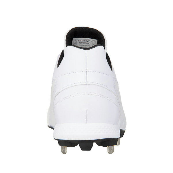 【ショップ限定エントリーでさらに+9倍】アシックスasics金具スパイクネオリバイブ4ホワイト1123A032-110NEOREVIVE4WHT大人部活練習サークル試合草野球野球用スパイク