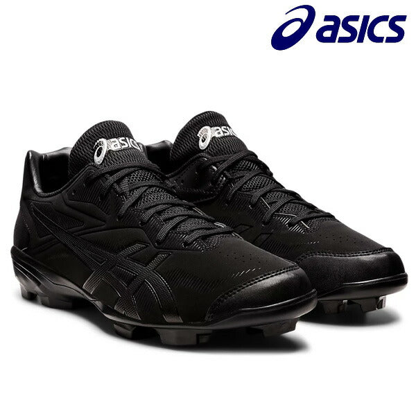 【ショップ限定エントリーでさらに+9倍】軟式野球スパイクポイントジュニア大人アシックススターシャイン31123A033黒黒野球スパイク少年野球一般