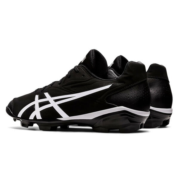 【ショップ限定エントリーでさらに+9倍】軟式野球スパイクポイントジュニア大人アシックススターシャイン31123A033黒白野球スパイク少年野球一般
