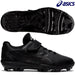 アシックスasics軟式野球ジュニアポイントスパイクスターシャインSベルトタイプマジックテープ1124A008-001部活練習