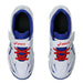【ショップ限定エントリーでさらに+9倍】アシックスasics野球少年野球ジュニアトレーニングシューズマジックテープホワイトxブルー1124A010-105
