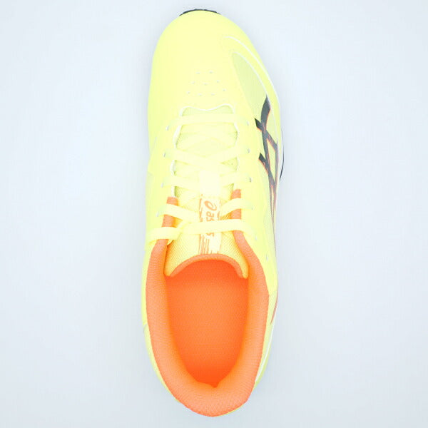 【ショップ限定エントリーでさらに+9倍】【送料無料】LAZERBEAMSJアシックスasics1154A182-750ネオンイエロー×ブラックジュニアランニングシューズ