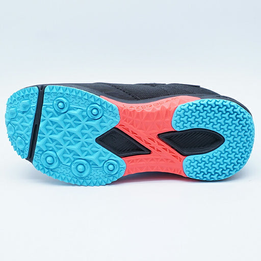 【送料無料】LAZERBEAMSJ-MGアシックスasics1154A183-002ブラック×ネオンレッドジュニアランニングシューズベルクロ