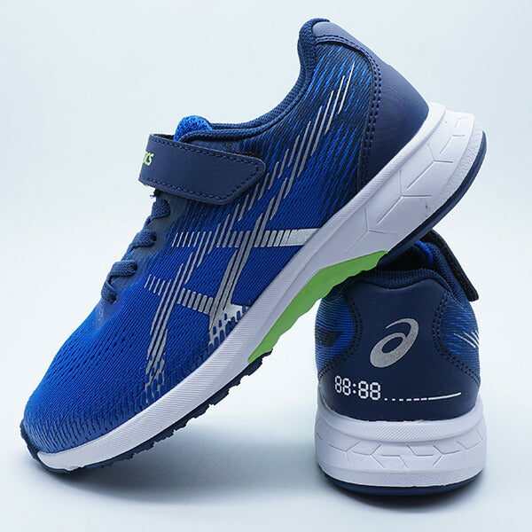 【ショップ限定エントリーでさらに+9倍】LAZERBEAMRJ-MG-Bアシックスasics1154A195-400ブルーランニングシューズベルクロ