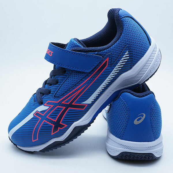 【ショップ限定エントリーでさらに+9倍】【送料無料】レーザービームLAZERBEAMSK-MG-Bアシックスasics1154A211-400ブルージュニアランニングシューズベルクロ
