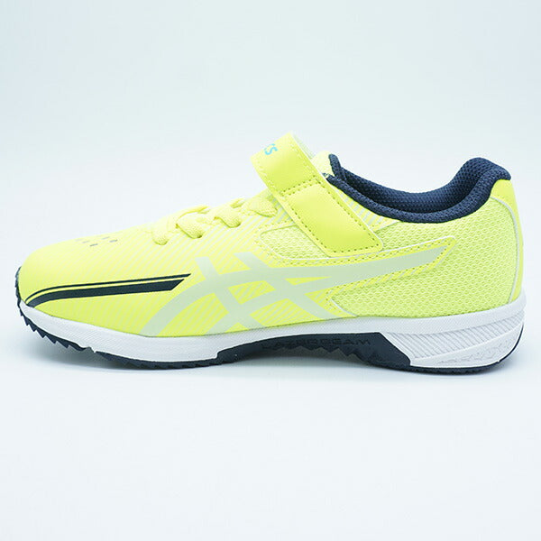 【ショップ限定エントリーでさらに+9倍】【送料無料】レーザービームLAZERBEAMSK-MG-Bアシックスasics1154A211-750ネオンイエロージュニアランニングシューズベルクロ