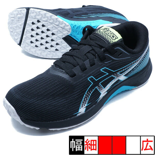 LAZERBEAMRKアシックスasics1154A222-002ブラックブルージュニアランニングシューズ