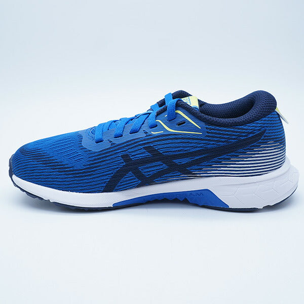 LAZERBEAMRKアシックスasics1154A222-401ブルーシルバージュニアランニングシューズ
