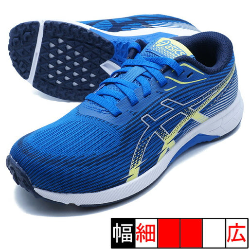 LAZERBEAMRKアシックスasics1154A222-401ブルーシルバージュニアランニングシューズ