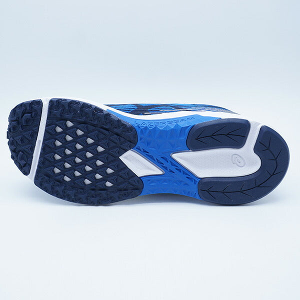 LAZERBEAMRK-MGアシックスasics1154A223-401ブルーシルバージュニアランニングシューズベルト