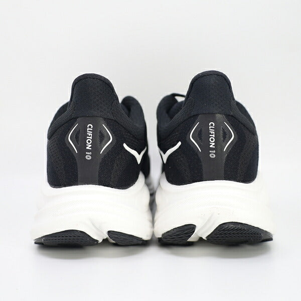 ホカHOKAレディースランニングシューズClifton10クリフトン10マラソンジョギング1162031-BWHT