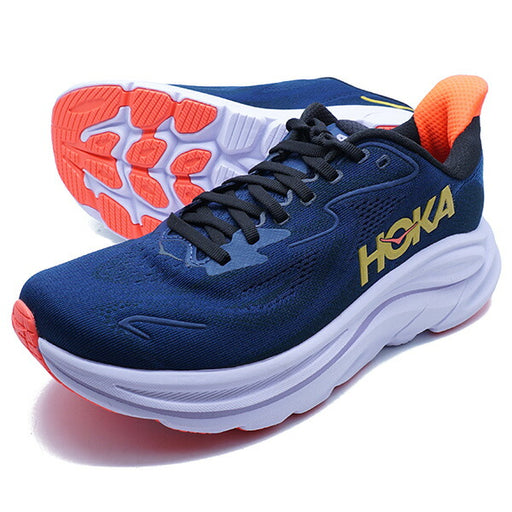 CLIFTON10ホカオネオネHOKAONEONE1162031-MLSTミッドナイトブルーレディースランニングシューズ