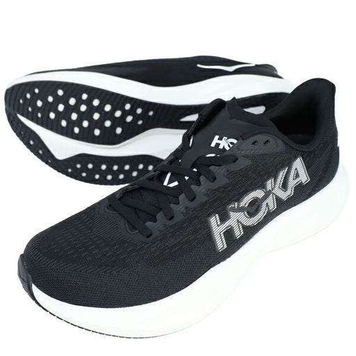 ホカHOKAマッハMach7メンズランニングシューズマラソンジョギング1171904-BWHT