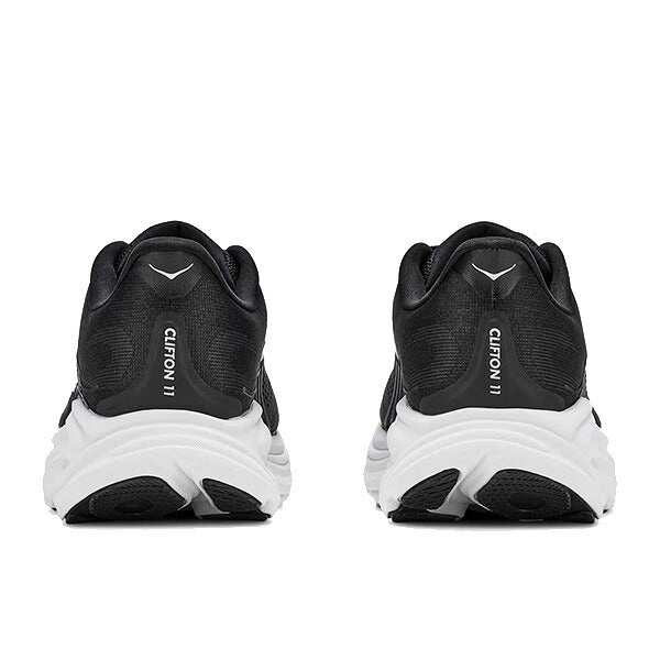 Clifton11ホカオネオネHOKAONEONE1176572-BWHTブラックランニングシューズ