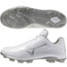 ミズノMIZUNO野球ポイントスパイククッションレボダイアホワイト11GP2525-01