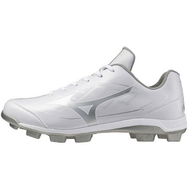 ミズノMIZUNO野球ポイントスパイククッションレボダイアホワイト11GP2525-01