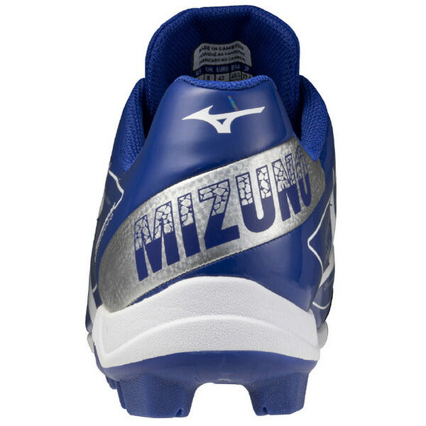 ミズノMIZUNO野球ポイントスパイククッションレボダイア限定ブルー×シルバー11GP2528-27