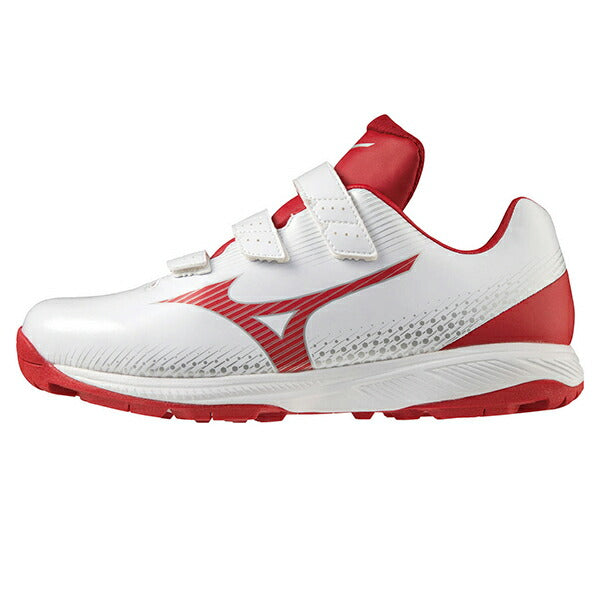 【ショップ限定エントリーでさらに+9倍】野球トレーニンシューズミズノライトレボTR野球軟式野球中学高校部活練習ホワイトレッド11GT222162