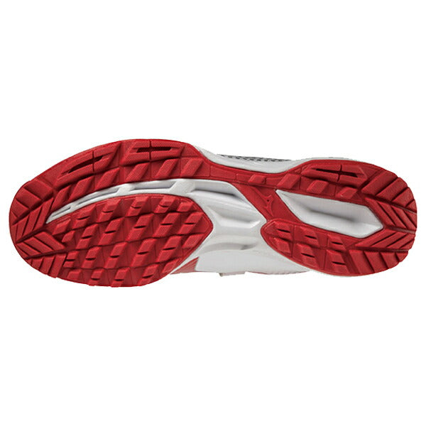 【ショップ限定エントリーでさらに+9倍】野球トレーニンシューズミズノライトレボTR野球軟式野球中学高校部活練習ホワイトレッド11GT222162