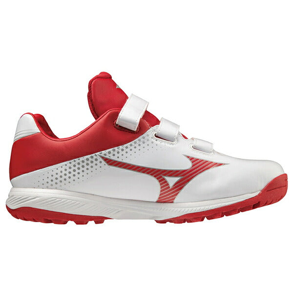 【ショップ限定エントリーでさらに+9倍】野球トレーニンシューズミズノライトレボTR野球軟式野球中学高校部活練習ホワイトレッド11GT222162