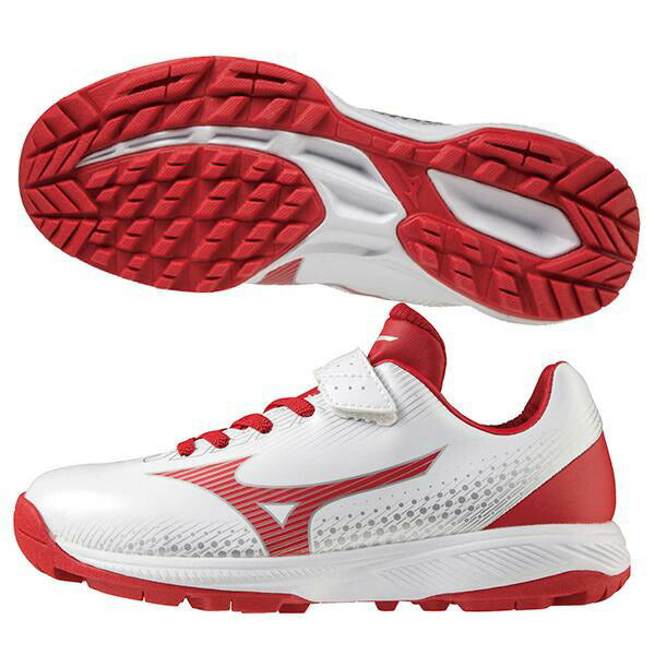【即出荷】野球トレーニングシューズジュニアミズノライトレボTRmizuno少年野球軟式野球ゴム紐ベルト仕様11GT2223
